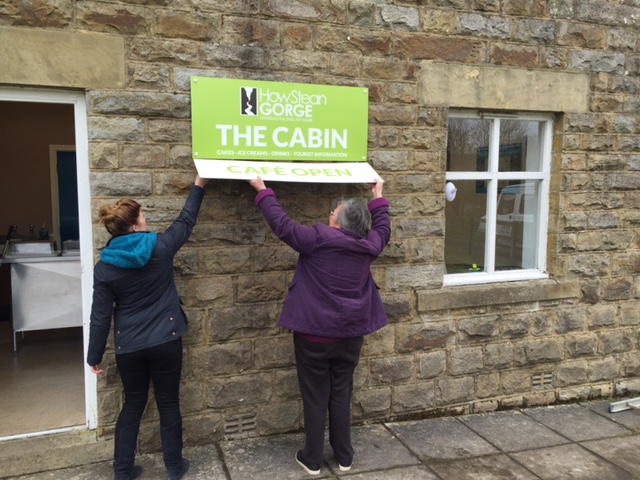 Cabin Cafe Now Open at Scar House 1 Open for business