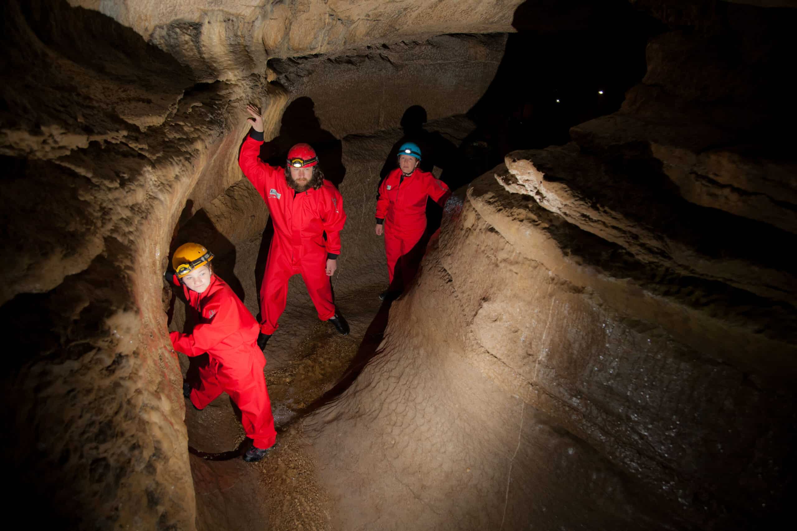 Caving at How Stean Gorge Yorkshire Dales Caving, Grassington